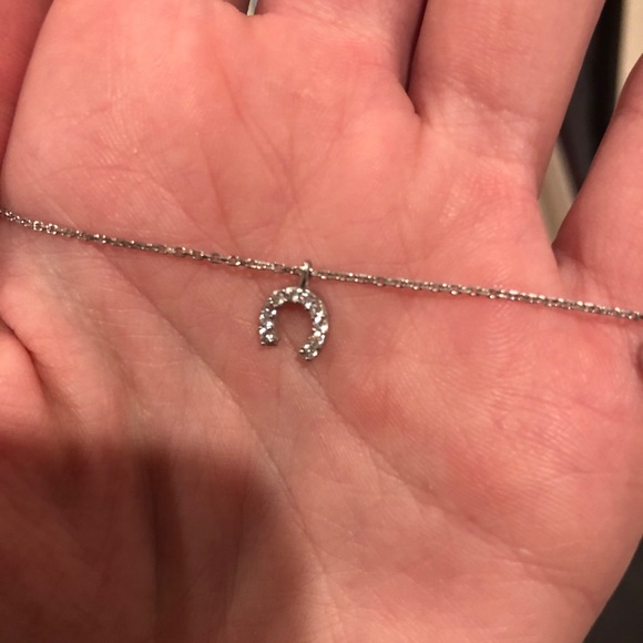 5 Shape Diamond Necklace - Picture 7 of 7